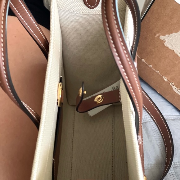 BURBERRY Mini Freya Tote Almost brand NEW! Used 3 times, it looks brand new! - Picture 6 of 14